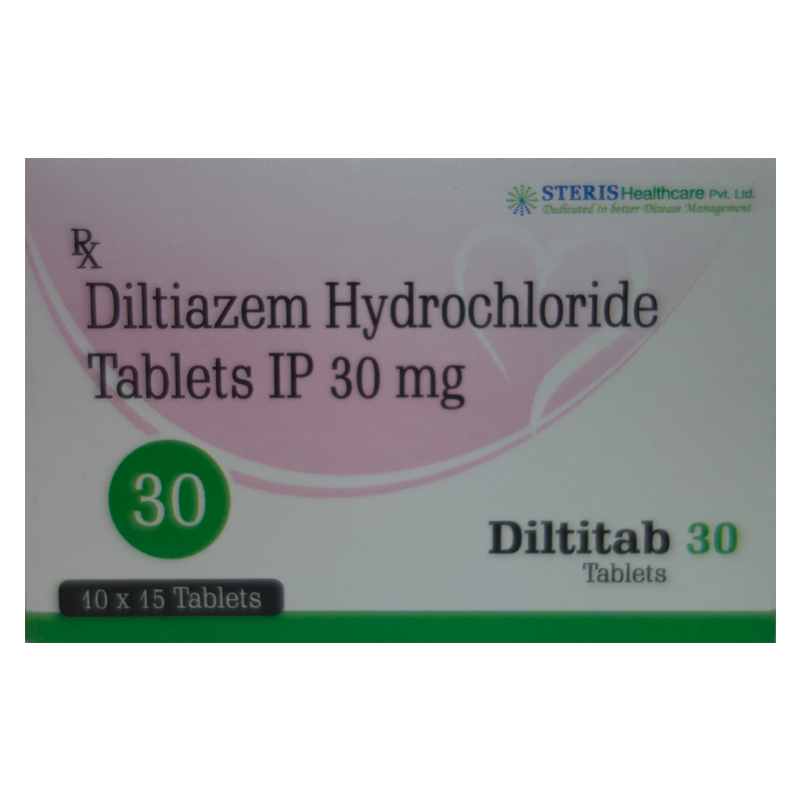 Diltitab 30mg Tablets
